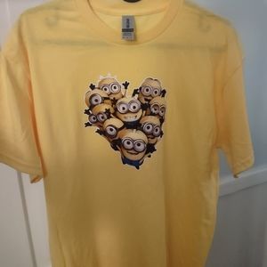 Minions men yellow size medium minion movie yellow